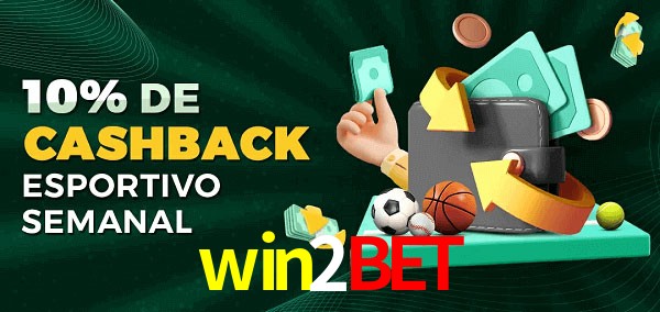 10% de bônus de cashback na win2bet